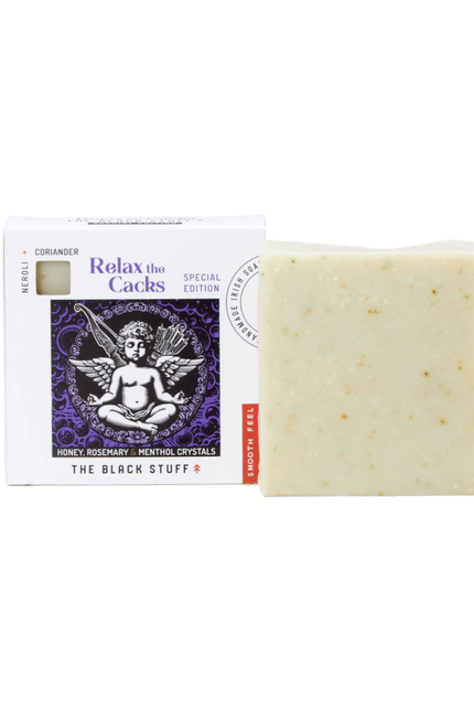 THE BLACK STUFF Relax The Cacks - Limited Edition natuurlijke zeep