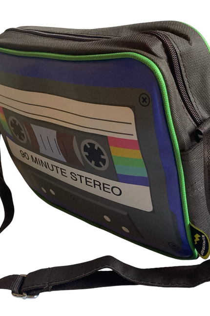 KUNSTBOER MEDIUM SHOULDERBAG RETRO CASSETTE TAPE