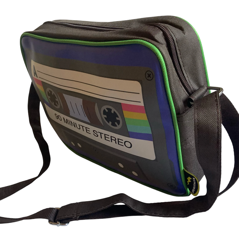 KUNSTBOER MEDIUM SHOULDERBAG RETRO CASSETTE TAPE