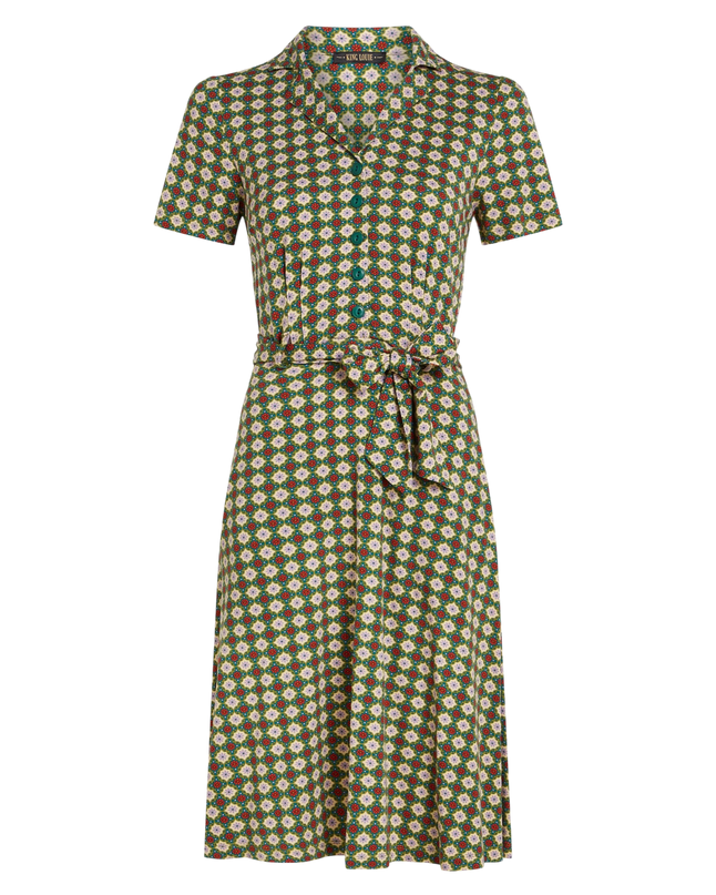 King Louie Sheeva Dress Jade