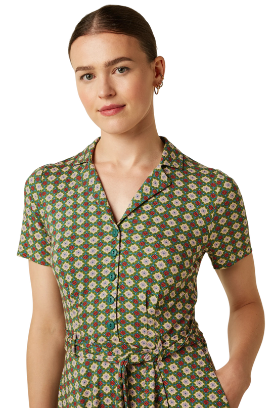 King Louie Sheeva Dress Jade