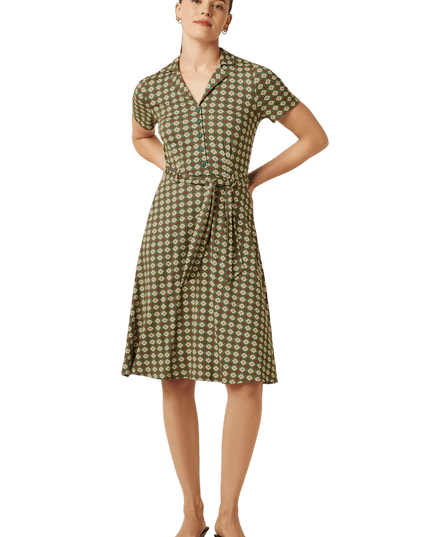 King Louie Sheeva Dress Jade