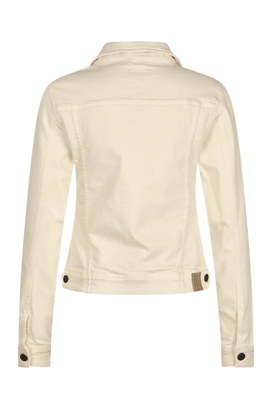 chaqueta vaquera "Zoë", blanco roto