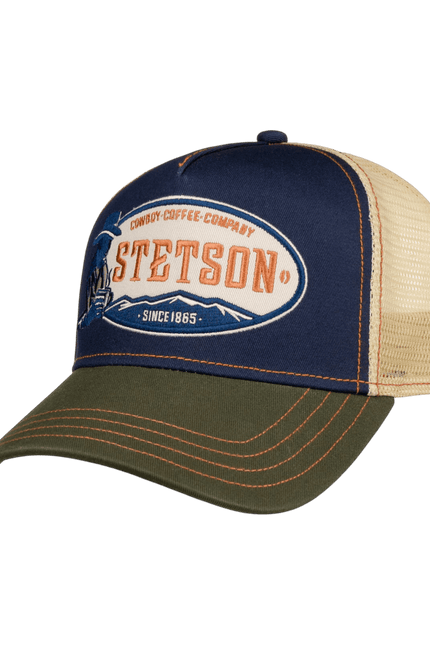 STETSON TRUCKERCAP COWBOY COFFEE