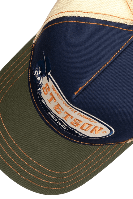 STETSON TRUCKERCAP COWBOY COFFEE