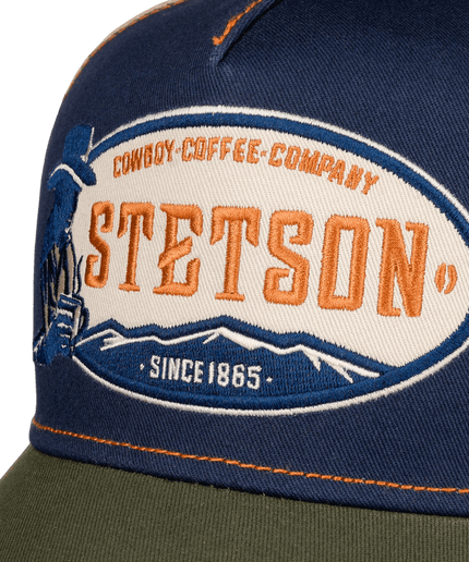 STETSON GORRA TRUCKER COWBOY COFFEE