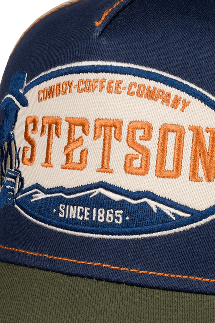 STETSON TRUCKERCAP COWBOY COFFEE