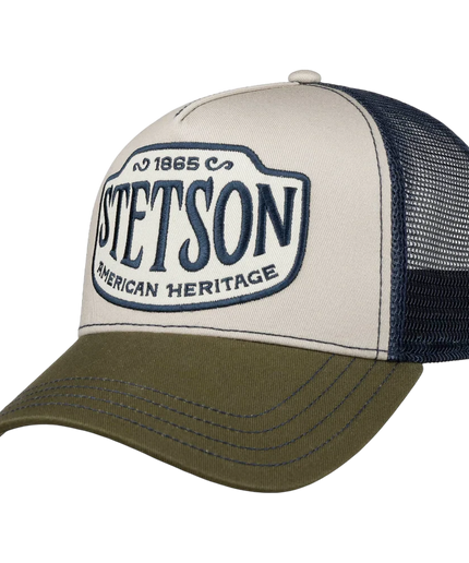 STETSON TRUCKERKEPS WESTERN PATCH