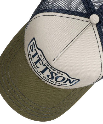 STETSON TRUCKERKEPS WESTERN PATCH