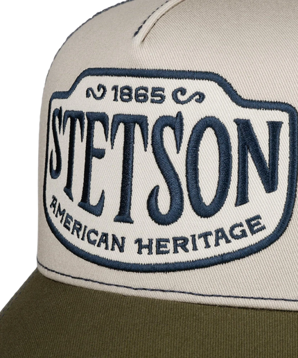 STETSON TRUCKERKEPS WESTERN PATCH