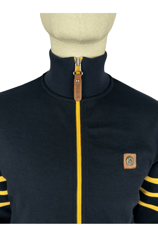 Stripe Sleeve Track Top