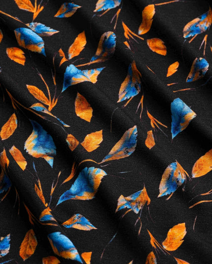LALAMOUR Sue Trousers Jersey, autumn leaves