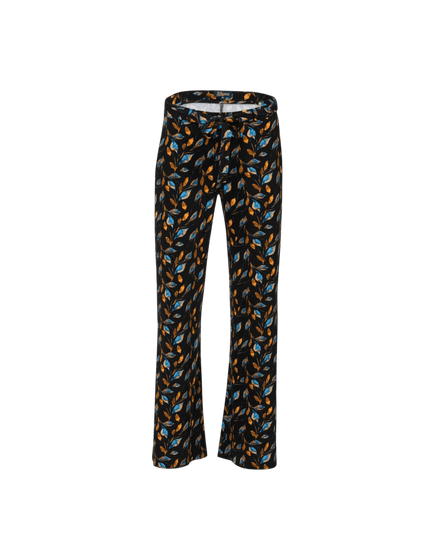 LALAMOUR Sue Trousers Jersey, autumn leaves