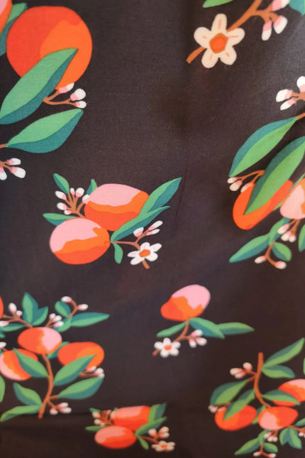 BLUTSGESCHWISTER jurk SUNSET GODDESS, ORANGE GROVE