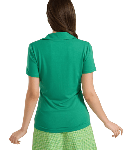 LALAMOUR TOP SUZY PLAIN GREEN