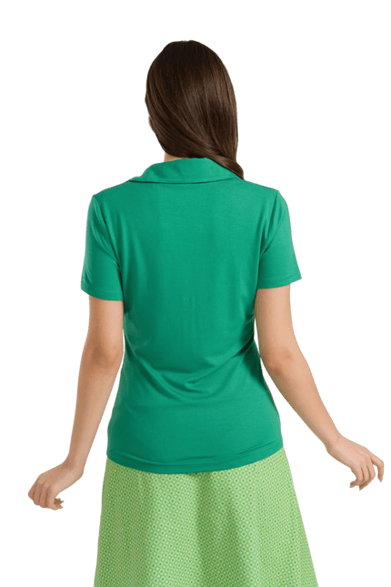 LALAMOUR Suzy Top Plain green