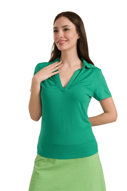 LALAMOUR Suzy Top Plain green