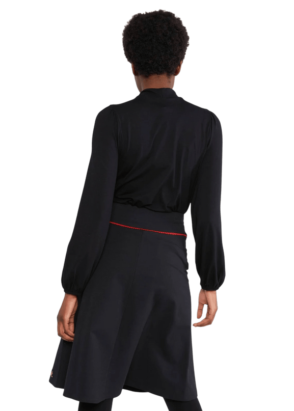 Sweat Skirt Rosegarden Swing, zwart