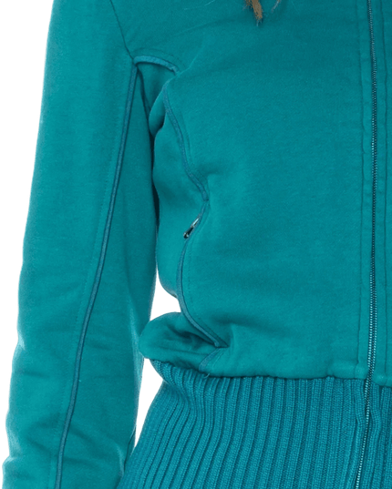Sweatjack Nel turquiose