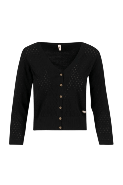 BLUTSGESCHWISTER Sweet Petite Tradition Schwarz Strick