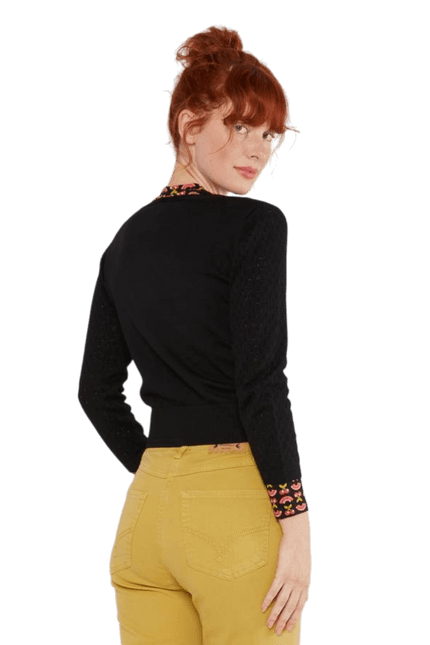 BLUTSGESCHWISTER Sweet Petite Tradition Schwarz Strick