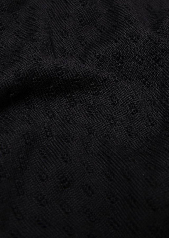 BLUTSGESCHWISTER Sweet Petite tradition black knit