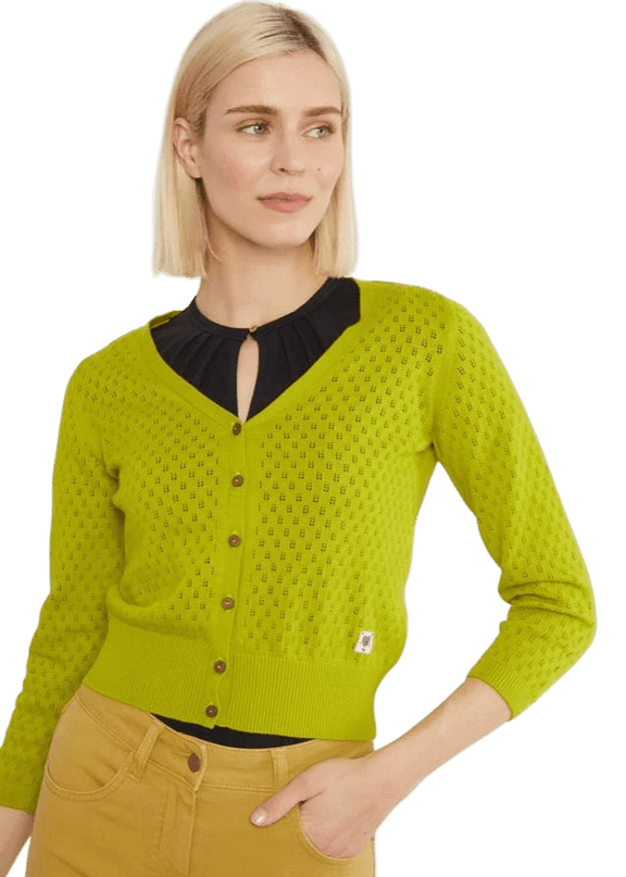 BLUTSGESCHWISTER Sweet Petite tradition tricot vert