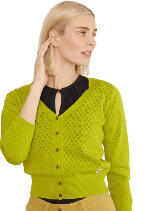 BLUTSGESCHWISTER Sweet Petite tradition tricot vert
