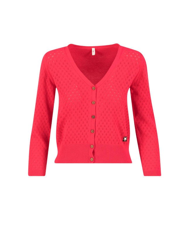 BLUTSGESCHWISTER SWEET PETITE TRADITION RED KNIT