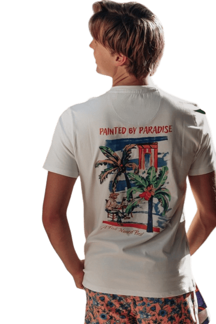 A FISH NAMED FRED T-shirt palm painting