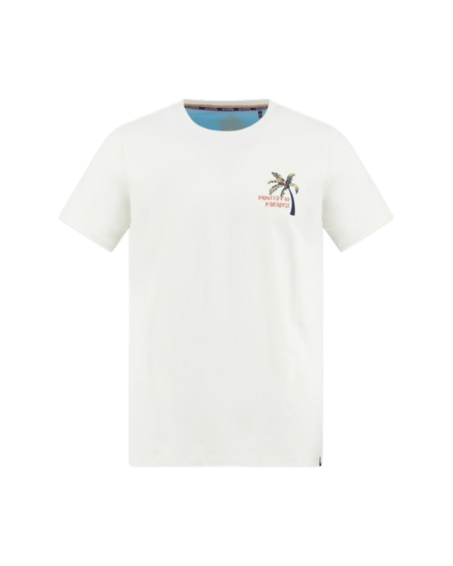 T-shirt palm painting