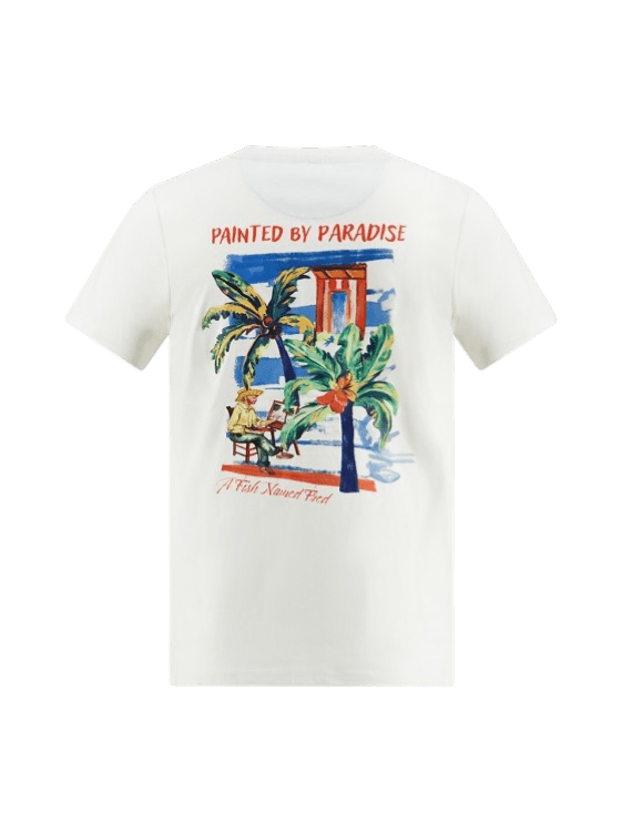 T-shirt palm painting