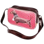 KUNSTBOER SMALL SHOULDERBAG, TECKEL