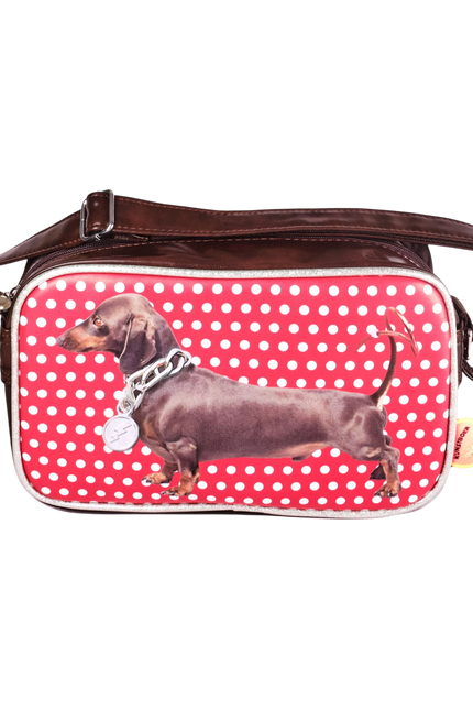 KUNSTBOER SMALL SHOULDERBAG, TECKEL