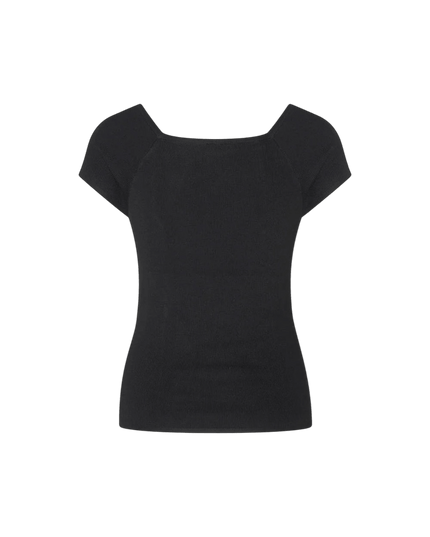 Top short sleeve Black