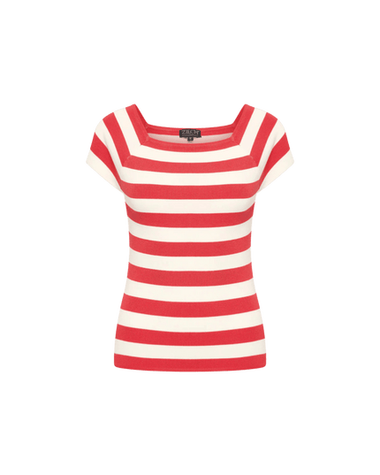 Top short sleeve, two Tone Blossom