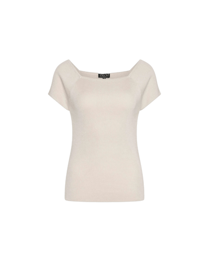 Top short sleeve White