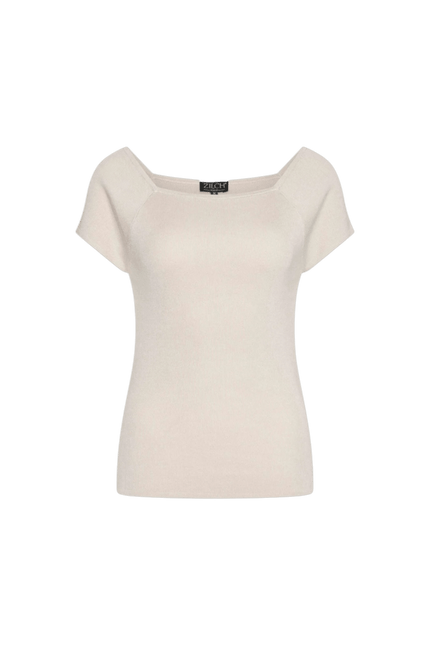 ZILCH Top short sleeve White