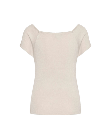 Top short sleeve White