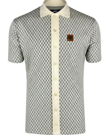 TROJAN DIAMOND JACQUARD POLO