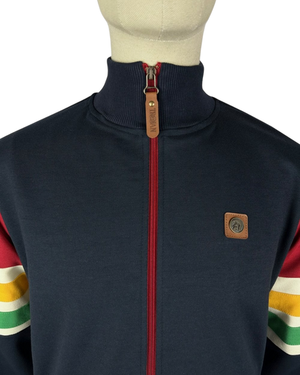 Marley Stripe Sleeve Track Top