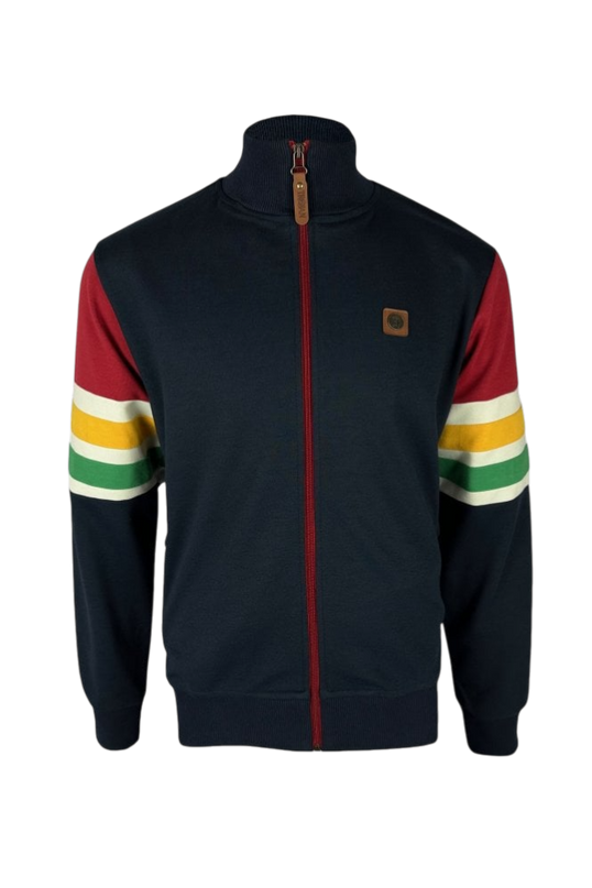 Marley Stripe Sleeve Track Top