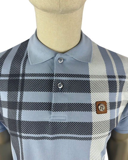 Oversize Check Panel Polo (kopie)