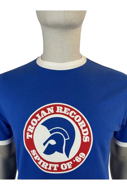 TROJAN SPIRIT OF '69 LOGO TEE, COBALT