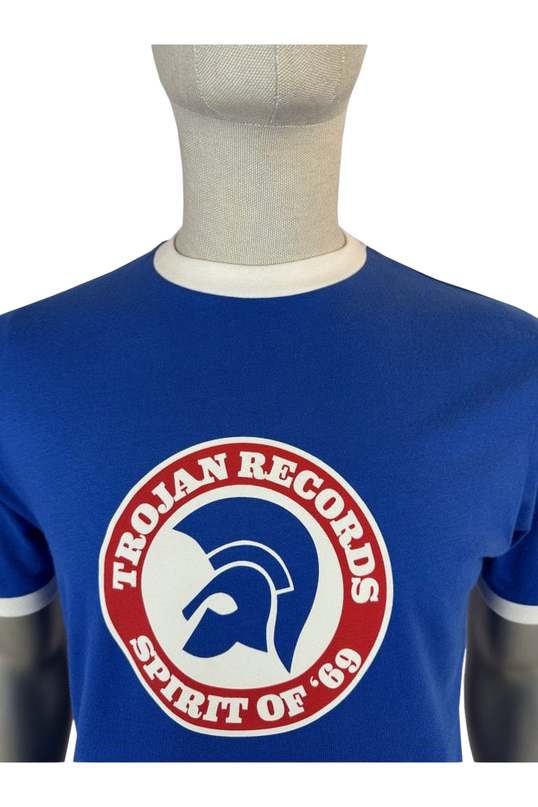 TROJAN SPIRIT OF '69 LOGO TEE, COBALT