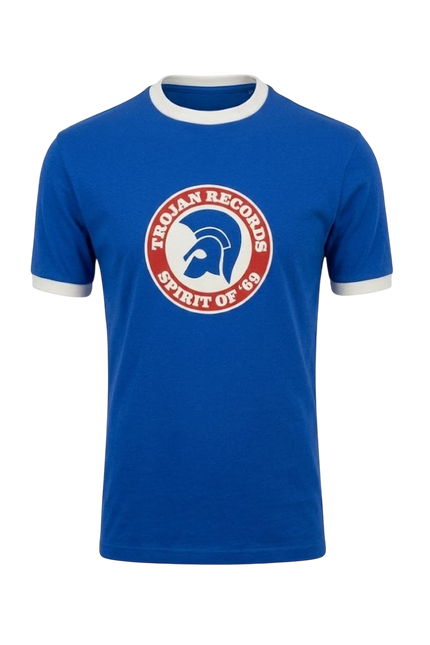 TROJAN SPIRIT OF '69 LOGO TEE, COBALT