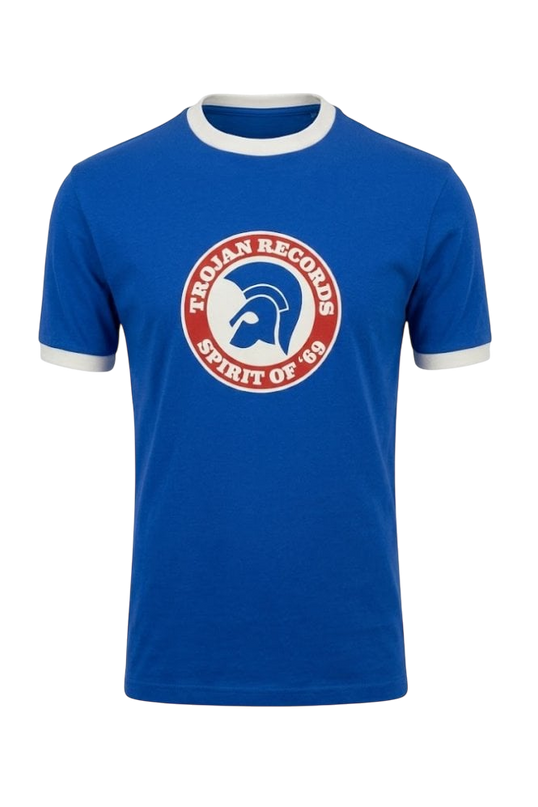 TROJAN SPIRIT OF '69 LOGO TEE, COBALT