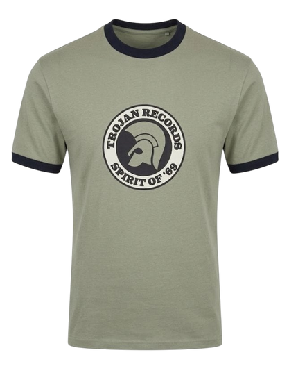 TROJAN SPIRIT OF '69 LOGO TEE, GREY