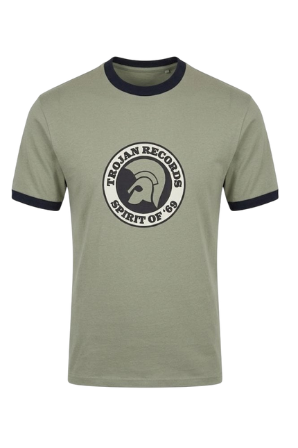 TROJAN SPIRIT OF '69 LOGO TEE, GREY