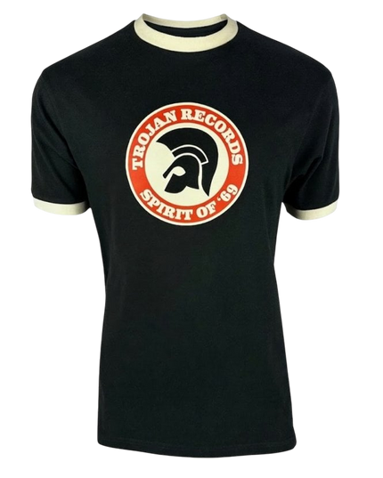 TROJAN SPIRIT OF '69 LOGO TEE, BLACK
